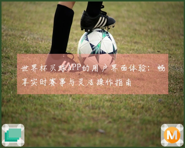 世界杯买球APP的用户界面体验:畅享实时赛事与灵活操作指南