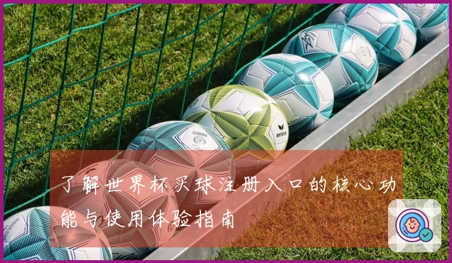 了解世界杯买球注册入口的核心功能与使用体验指南